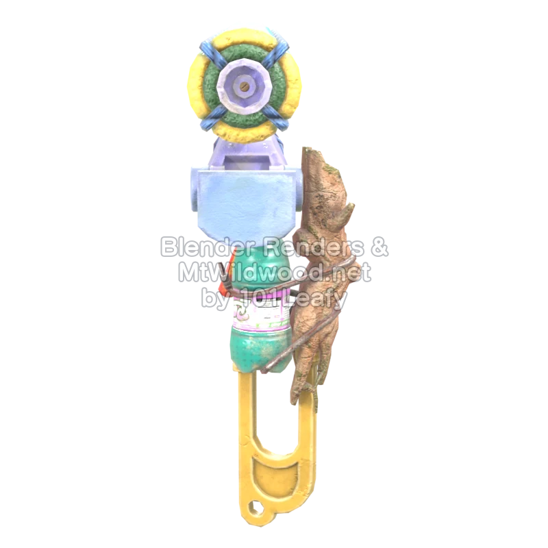 Splatoon Raiders Shrimp-Roller (Hinten) 3D-Modell Splatoon Raiders Shrimp-Roller (Hinten) 3D-Modell