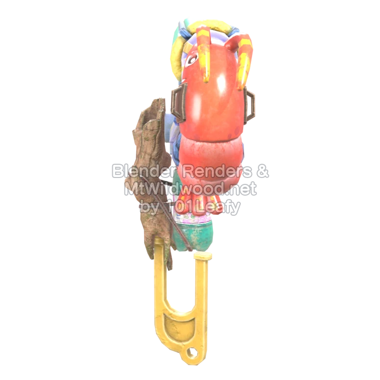 Splatoon Raiders Shrimp-Roller (Vorne) 3D-Modell Splatoon Raiders Shrimp-Roller (Vorne) 3D-Modell