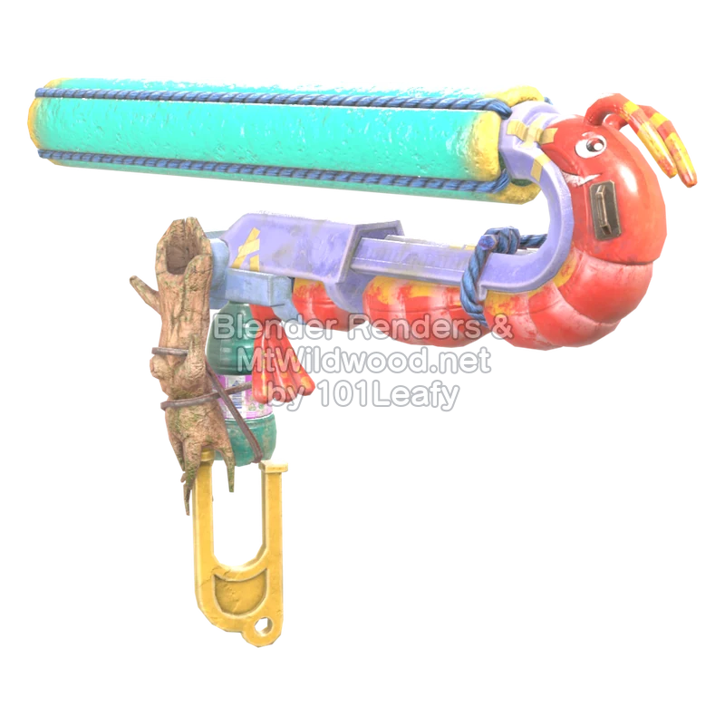 Splatoon Raiders Shrimp-Roller (Seite) 3D-Modell Splatoon Raiders Shrimp-Roller (Seite) 3D-Modell