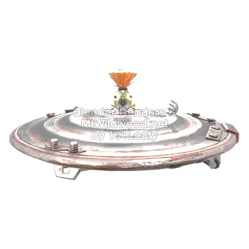 Splatoon Raiders Dreksel (Voorkant) 3D-model