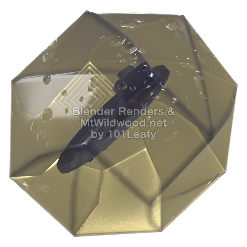 Splatoon Raiders Slammin' Lid's Lid (Side) 3D Render