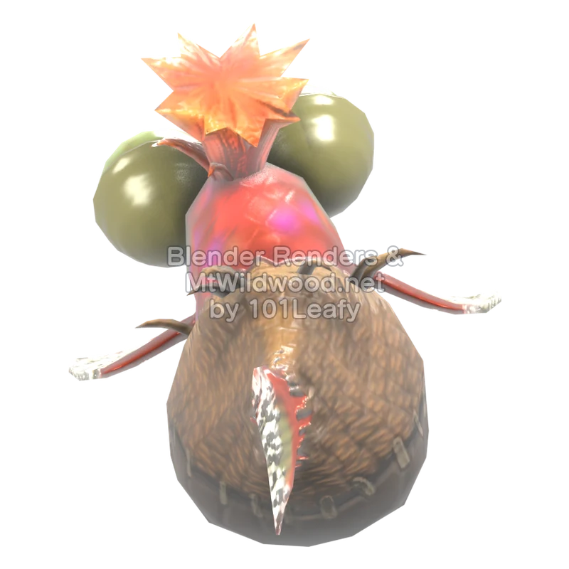 Splatoon Raiders Salmini 1 (Hinten) 3D-Modell Splatoon Raiders Salmini 1 (Hinten) 3D-Modell