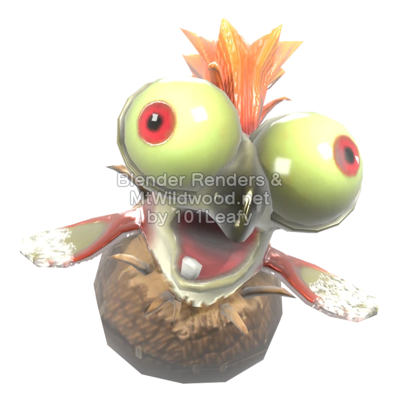 Splatoon Raiders Salmini 1 (Vorne) 3D-Modell Splatoon Raiders Salmini 1 (Vorne) 3D-Modell