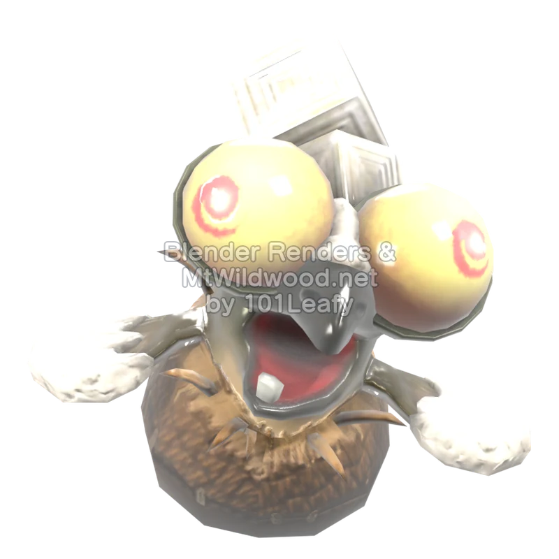 Splatoon Raiders Salmini 3 (Vorne) 3D-Modell Splatoon Raiders Salmini 3 (Vorne) 3D-Modell