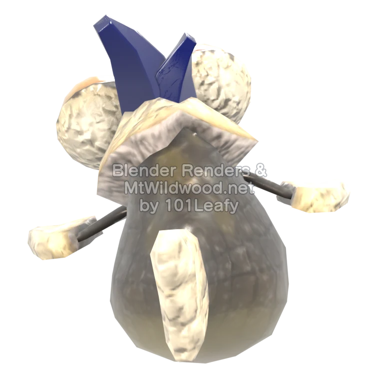 Splatoon Raiders Salmini 4 (Hinten) 3D-Modell Splatoon Raiders Salmini 4 (Hinten) 3D-Modell