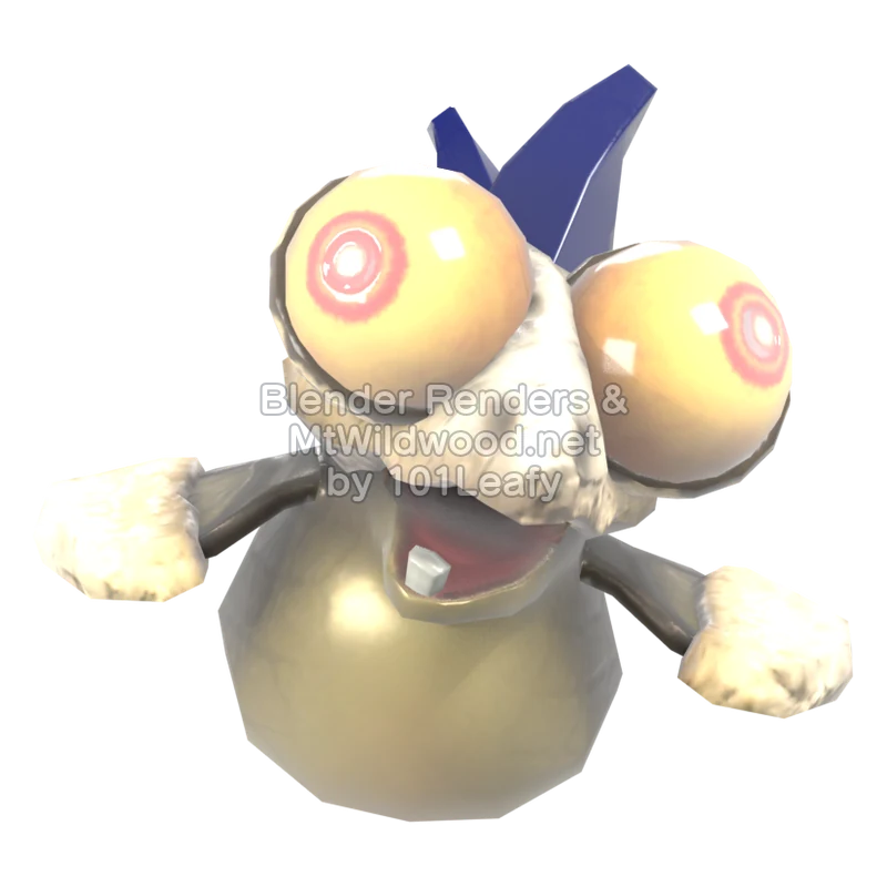 Splatoon Raiders Salmini 4 (Vorne) 3D-Modell Splatoon Raiders Salmini 4 (Vorne) 3D-Modell