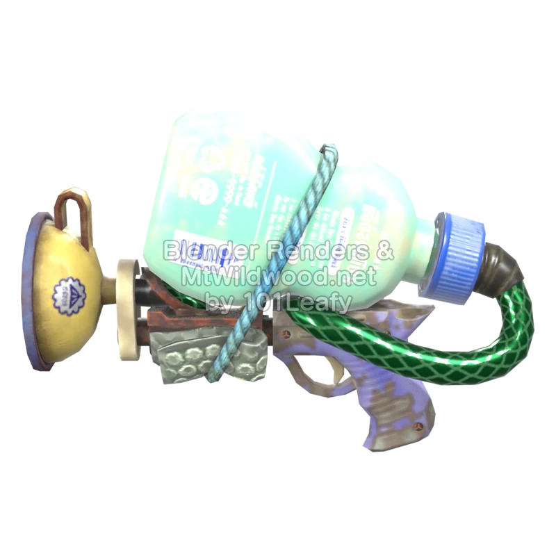 Splatoon Raiders Rociador jabón (Frente) Modelo 3D Splatoon Raiders Rociador jabón (Frente) Modelo 3D