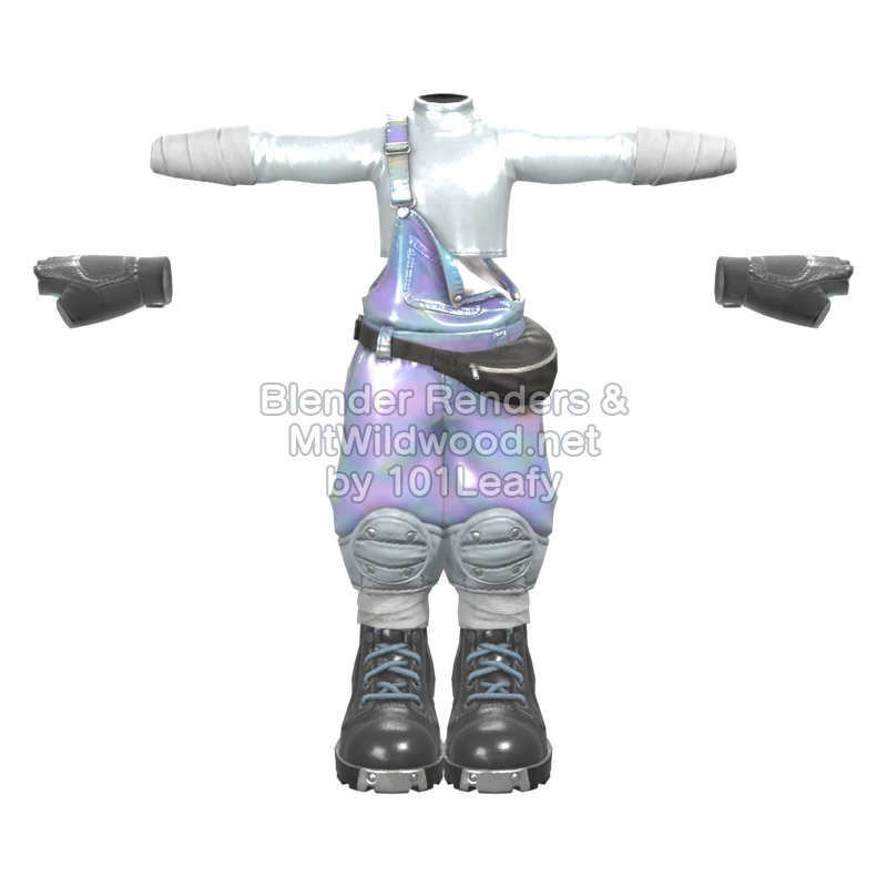 Splatoon Raiders Sparkle Prism 1 (Front) 3D Render