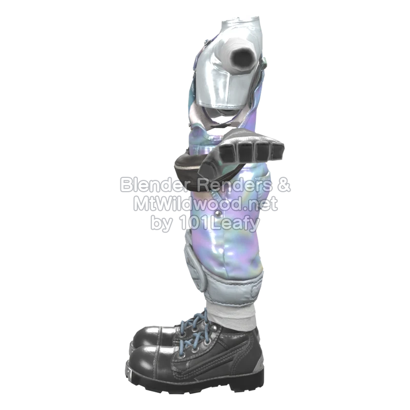 Splatoon Raiders Sparkle Prism 1 (Side) 3D Render