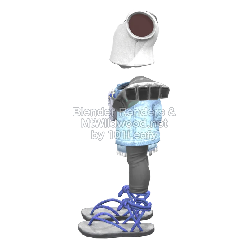 Splatoon Raiders Speed Mechanic (Side) 3D Render