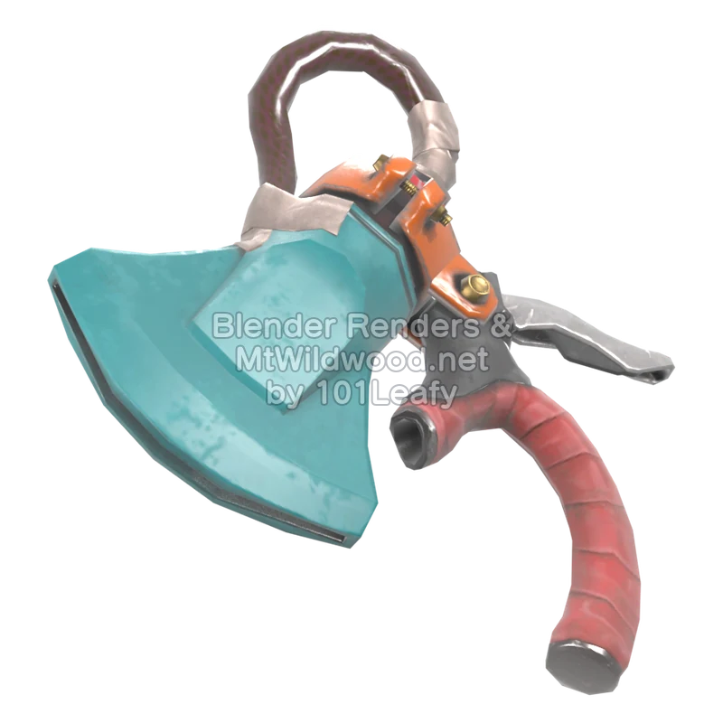 Splatoon Raiders Splatchet 1 (Front) 3D Render Splatoon Raiders Splatchet 1 (Front) 3D Render