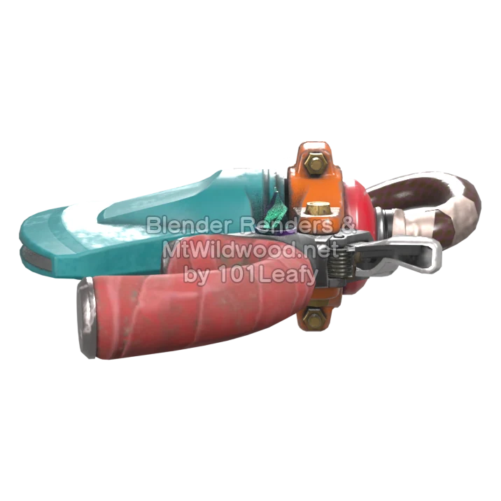 Splatoon Raiders Splatchet 3 (Back) 3D Render Splatoon Raiders Splatchet 3 (Back) 3D Render