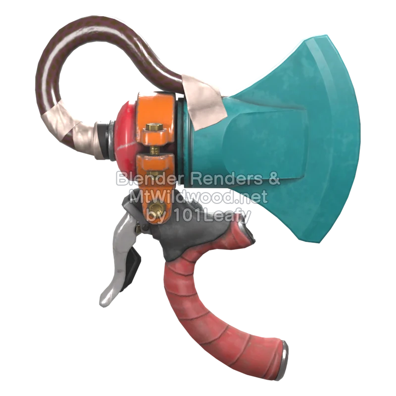 Splatoon Raiders Splatchet 4 (Front) 3D Render Splatoon Raiders Splatchet 4 (Front) 3D Render