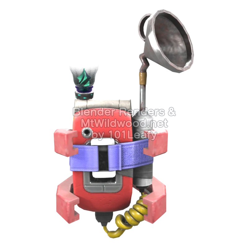 Splatoon Raiders Splatellites 2 (Profil) Modèle 3D