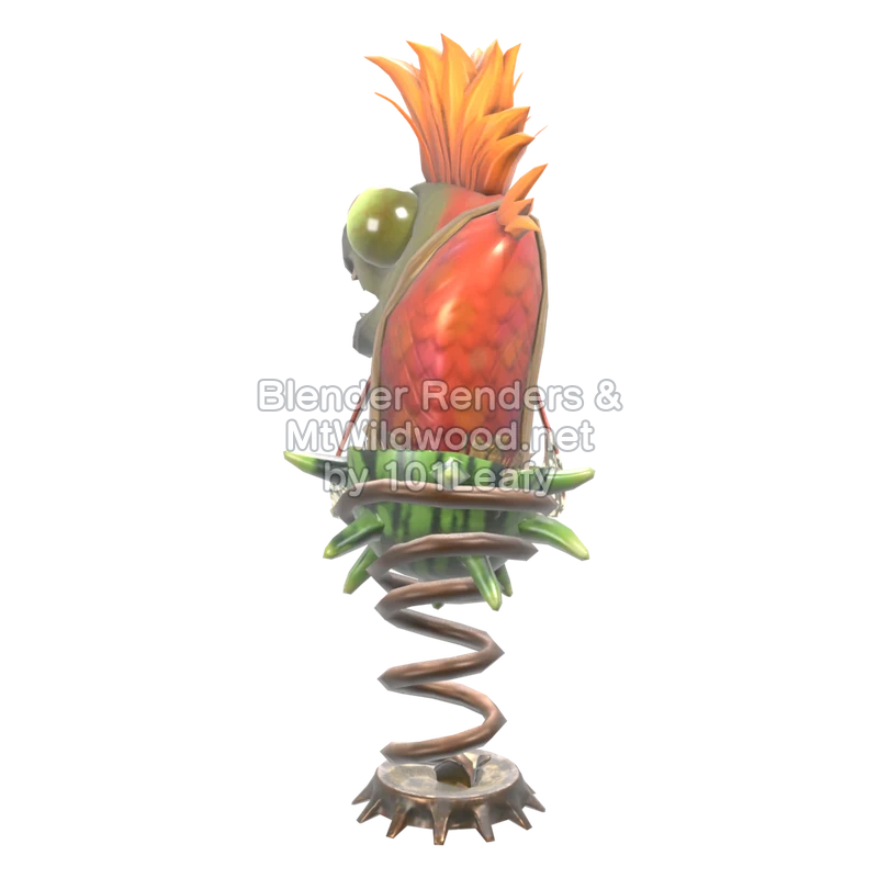 Splatoon Raiders Federsalmo 1 (Hinten) 3D-Modell Splatoon Raiders Federsalmo 1 (Hinten) 3D-Modell