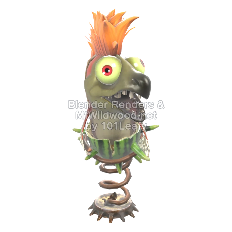 Splatoon Raiders Federsalmo 1 (Vorne) 3D-Modell Splatoon Raiders Federsalmo 1 (Vorne) 3D-Modell