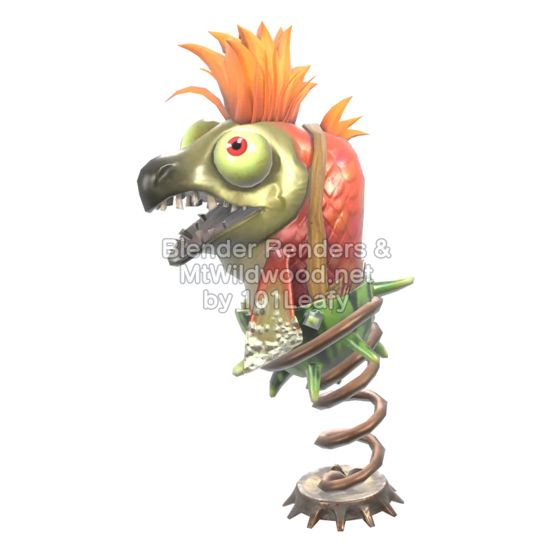 Splatoon Raiders Federsalmo 1 (Seite) 3D-Modell Splatoon Raiders Federsalmo 1 (Seite) 3D-Modell