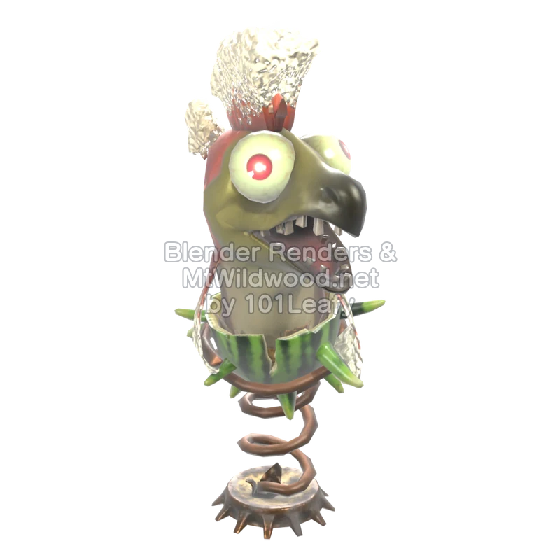 Splatoon Raiders Federsalmo 2 (Vorne) 3D-Modell Splatoon Raiders Federsalmo 2 (Vorne) 3D-Modell