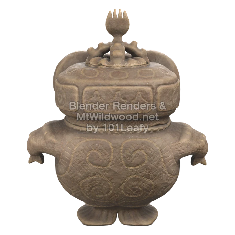 Splatoon Raiders Squid Endurance (Back) 3D Render
