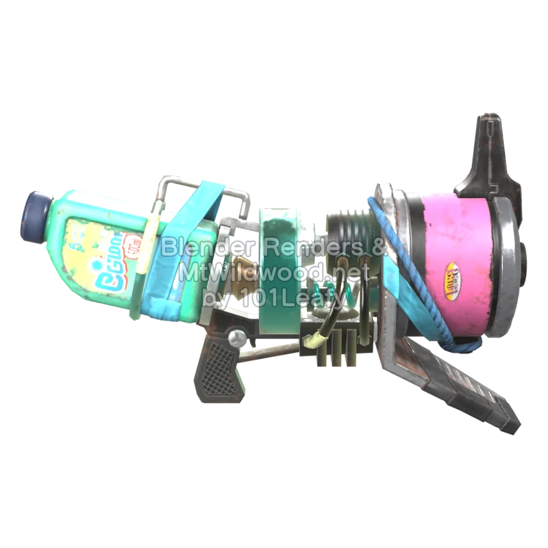 Splatoon Raiders Dampfkoch-Blaster (Hinten) 3D-Modell Splatoon Raiders Dampfkoch-Blaster (Hinten) 3D-Modell