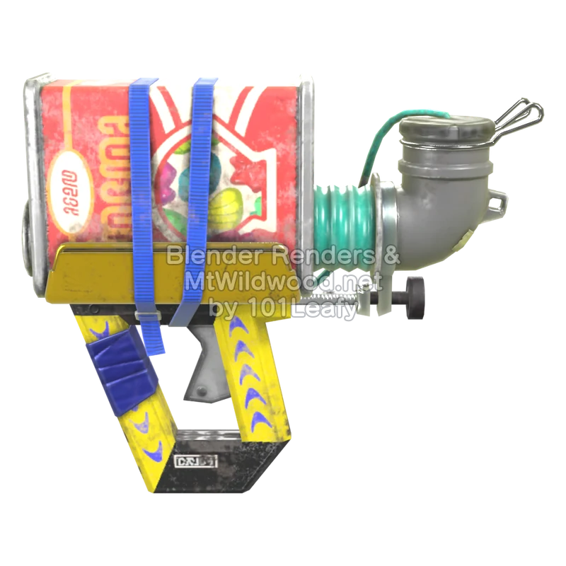 Splatoon Raiders Acero dual (Frente) Modelo 3D
