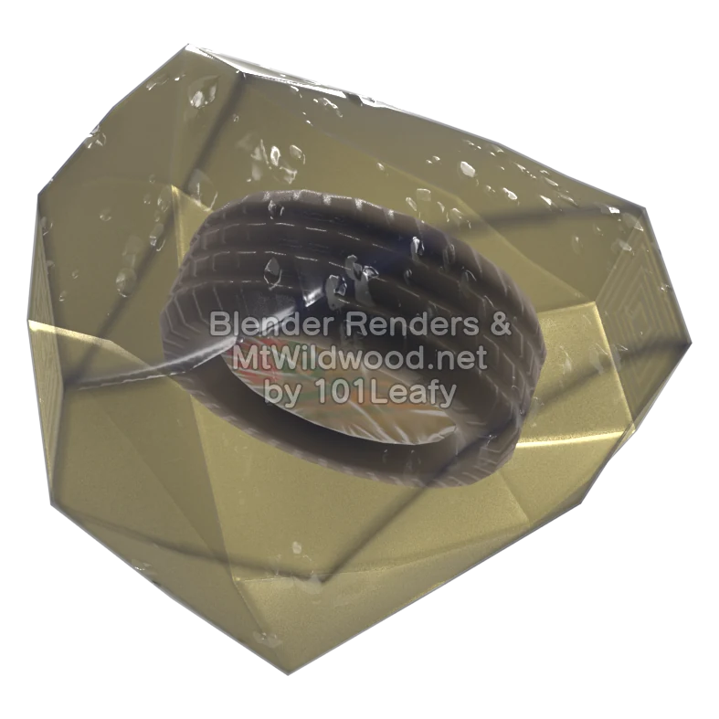 Splatoon Raiders Steelhead's Tire (Back) 3D Render Splatoon Raiders Steelhead's Tire (Back) 3D Render
