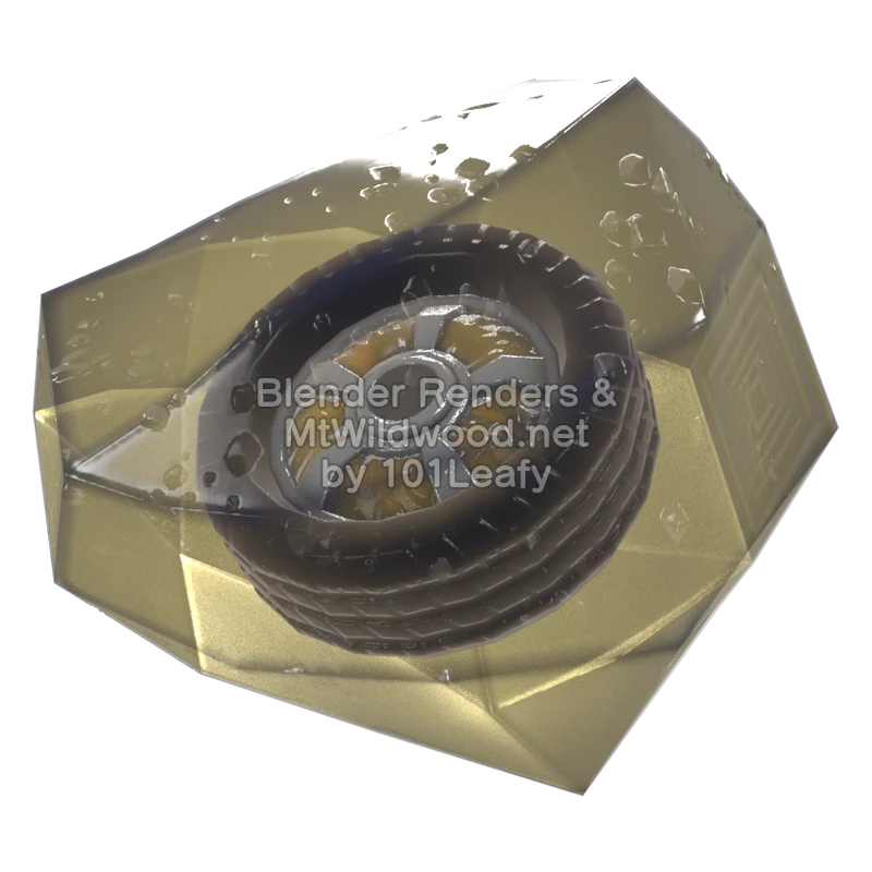 Splatoon Raiders Steelhead's Tire (Front) 3D Render Splatoon Raiders Steelhead's Tire (Front) 3D Render