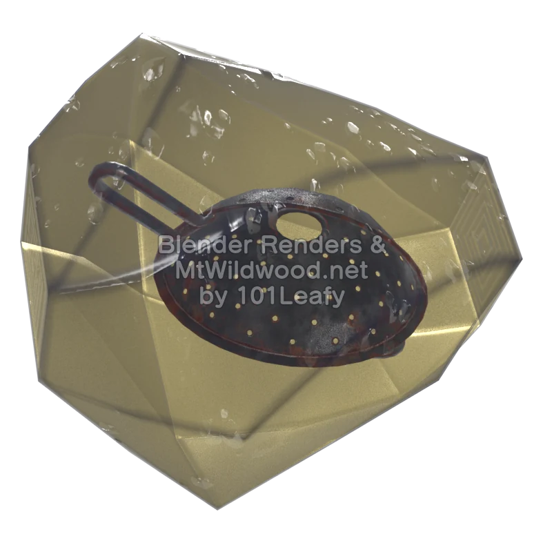 Splatoon Raiders Stinger's Colander (Back) 3D Render Splatoon Raiders Stinger's Colander (Back) 3D Render