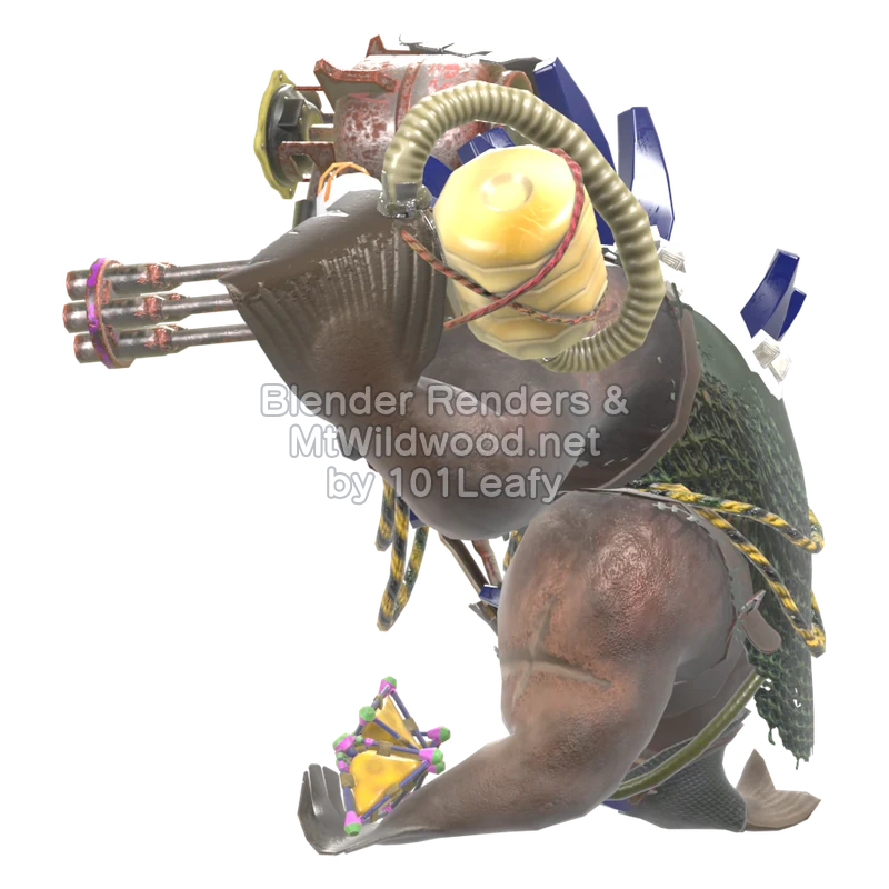 Splatoon Raiders Armsenal (Seite) 3D-Modell Splatoon Raiders Armsenal (Seite) 3D-Modell