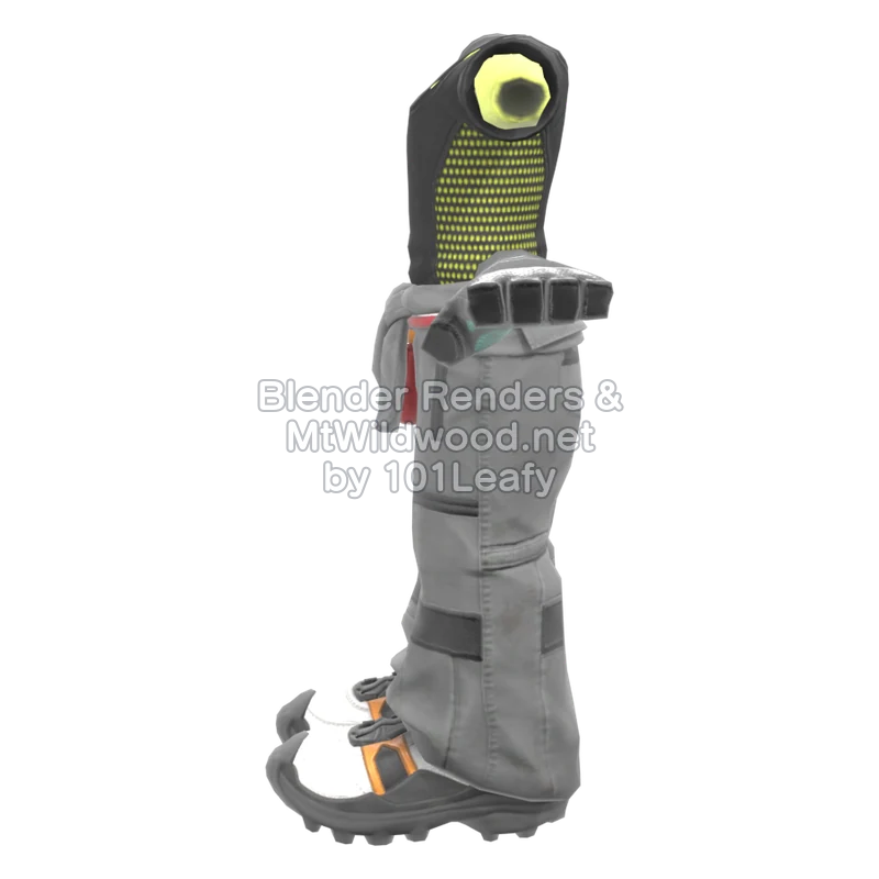 Splatoon Raiders Super Squid Ink 1 (Side) 3D Render