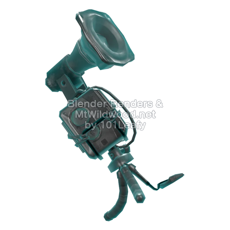 Splatoon Raiders Tether Wail 1 (Back) 3D Render Splatoon Raiders Tether Wail 1 (Back) 3D Render