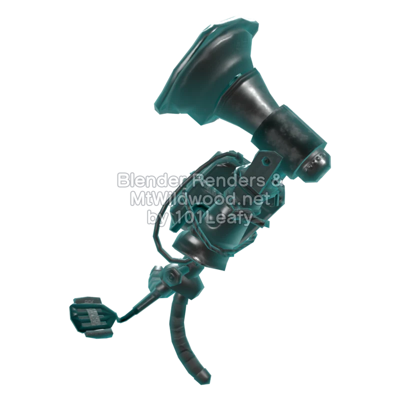 Splatoon Raiders Tether Wail 1 (Front) 3D Render Splatoon Raiders Tether Wail 1 (Front) 3D Render