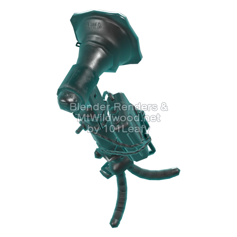 Splatoon Raiders Tether Wail 1 (Side) 3D Render Splatoon Raiders Tether Wail 1 (Side) 3D Render