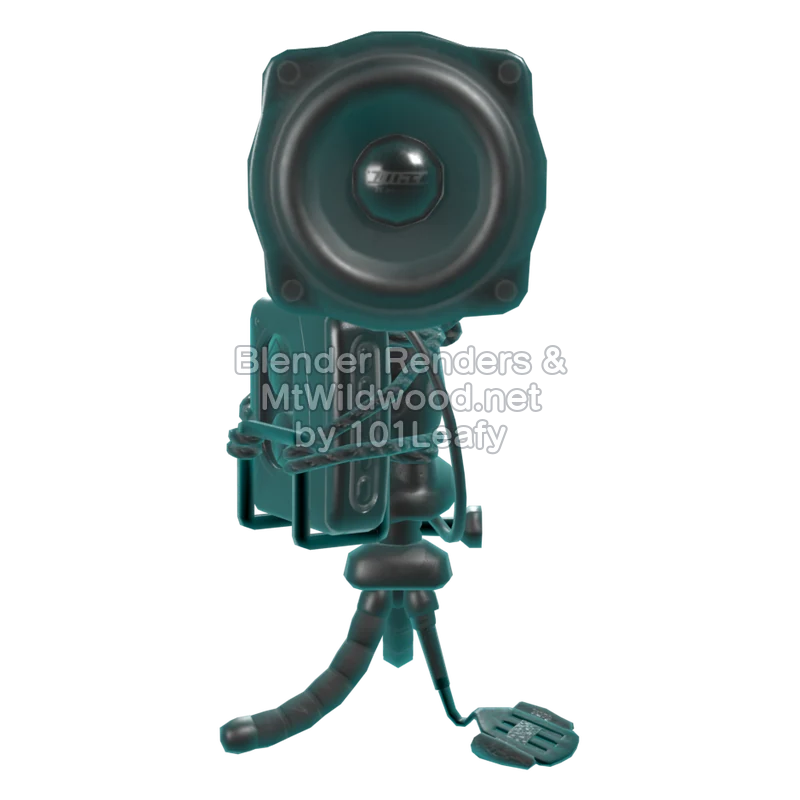 Splatoon Raiders Tether Wail 2 (Front) 3D Render Splatoon Raiders Tether Wail 2 (Front) 3D Render