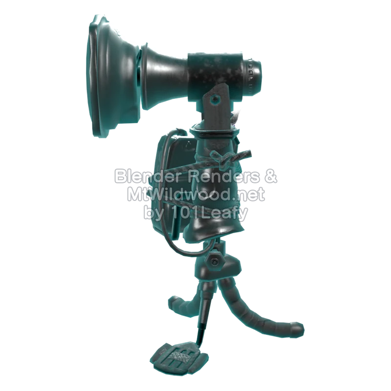 Splatoon Raiders Tether Wail 2 (Side) 3D Render Splatoon Raiders Tether Wail 2 (Side) 3D Render