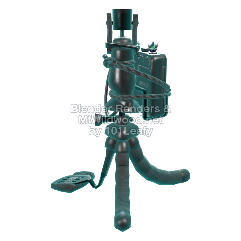 Splatoon Raiders Tether Wail 3 (Back) 3D Render Splatoon Raiders Tether Wail 3 (Back) 3D Render