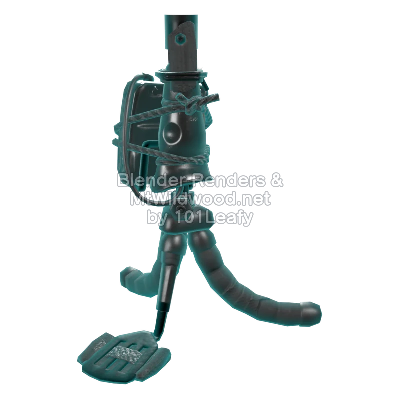 Splatoon Raiders Tether Wail 3 (Side) 3D Render Splatoon Raiders Tether Wail 3 (Side) 3D Render