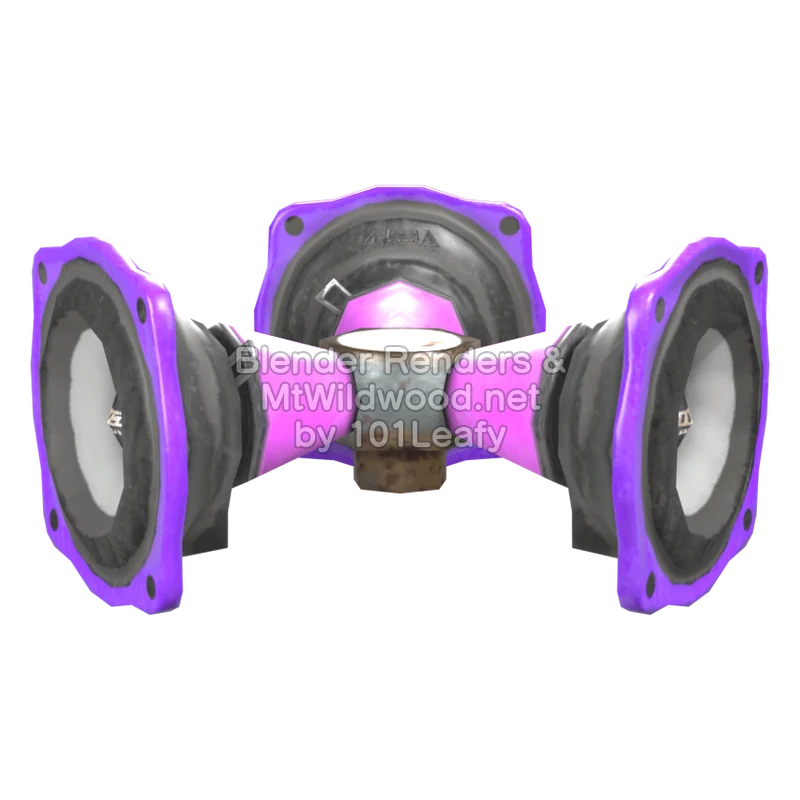 Splatoon Raiders Tether Wail 5 (Back) 3D Render Splatoon Raiders Tether Wail 5 (Back) 3D Render
