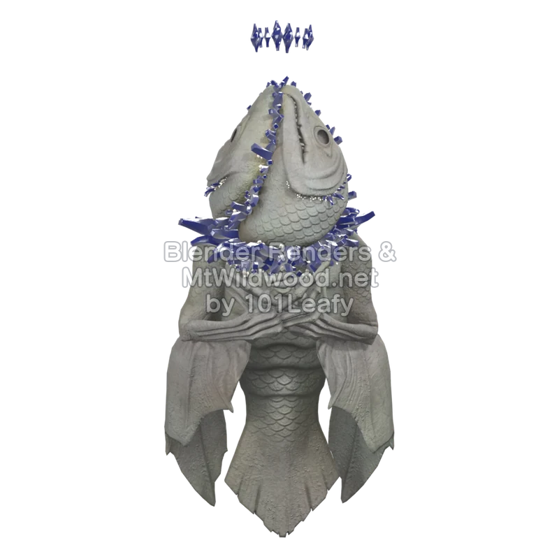 Splatoon Raiders De Salmonarch (Voorkant) 3D-model