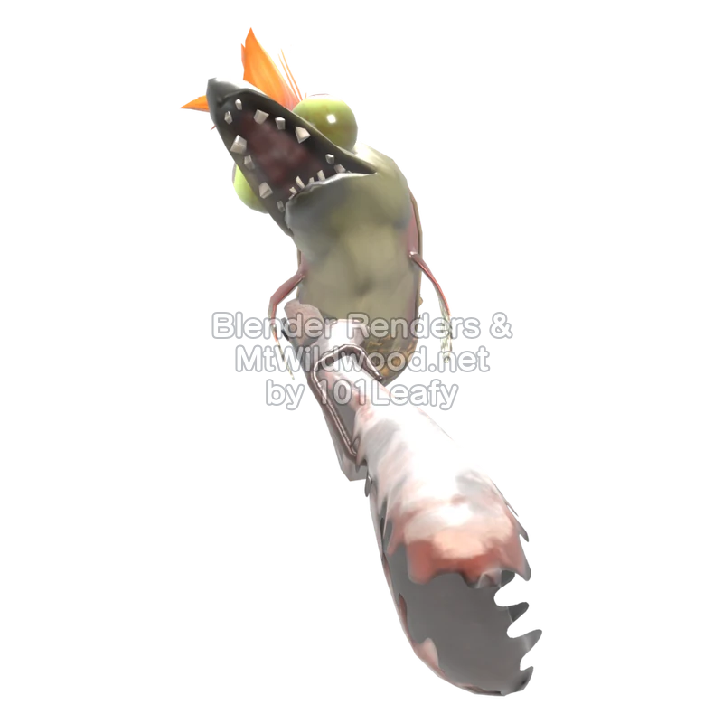 Splatoon Raiders Tang-Salmo 1 (Voorkant) 3D-model