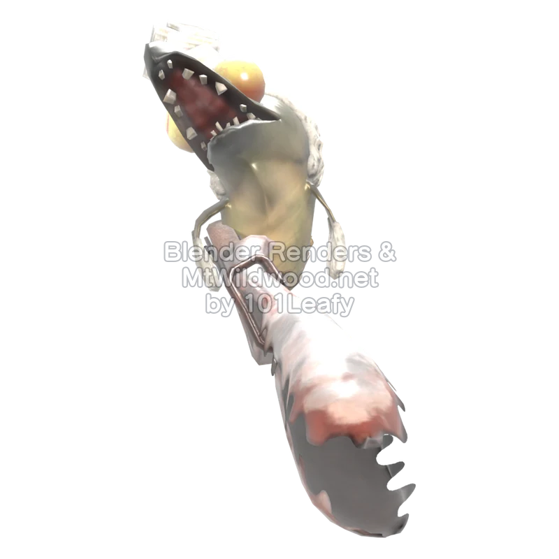 Splatoon Raiders Tang-Salmo 3 (Voorkant) 3D-model