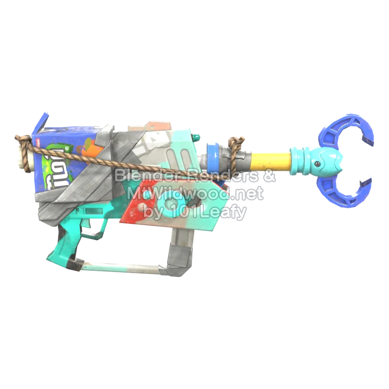 Splatoon Raiders Klau-Spielblaster (Hinten) 3D-Modell Splatoon Raiders Klau-Spielblaster (Hinten) 3D-Modell