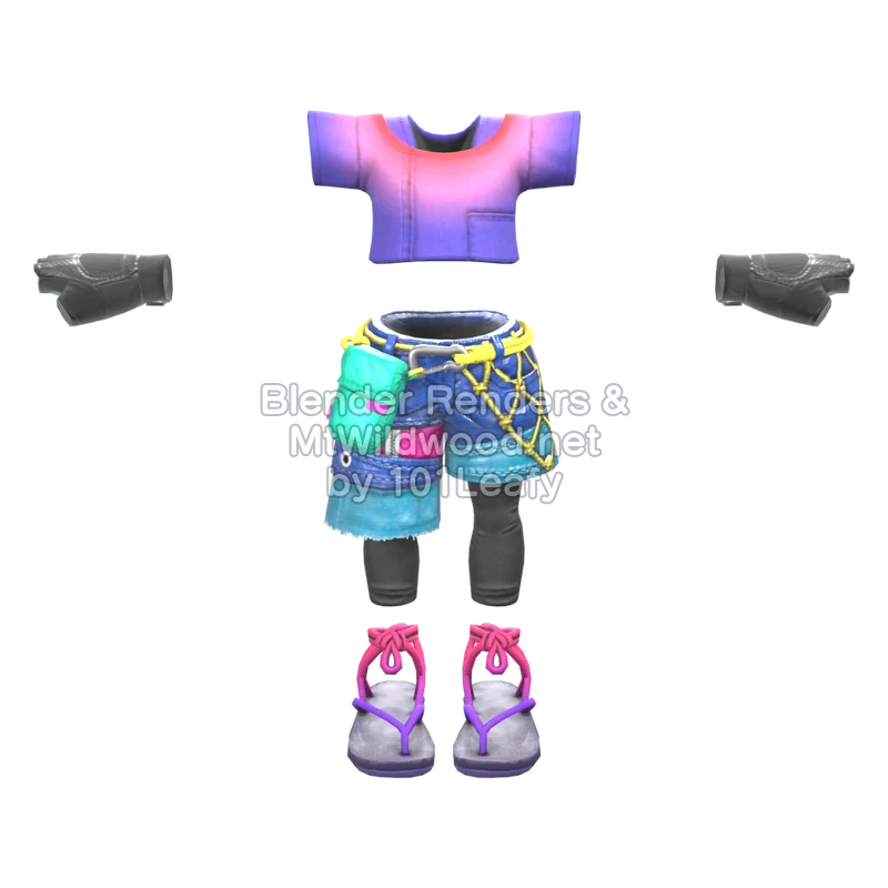 Splatoon Raiders Twilight Avant-Garde 1 (Front) 3D Render