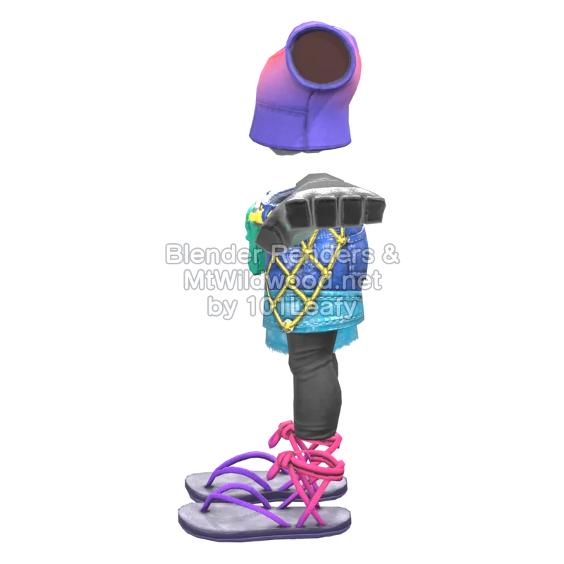 Splatoon Raiders Twilight Avant-Garde 1 (Side) 3D Render