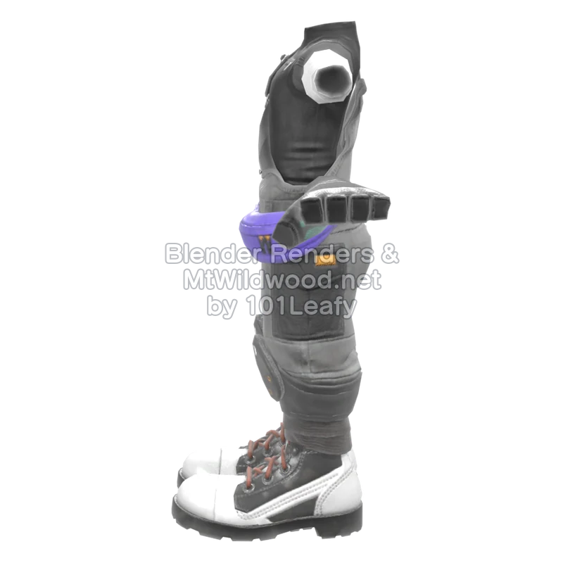 Splatoon Raiders Ultra Squid Ink 1 (Side) 3D Render