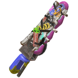Splatoon Raiders Super lama di metallo (icona)